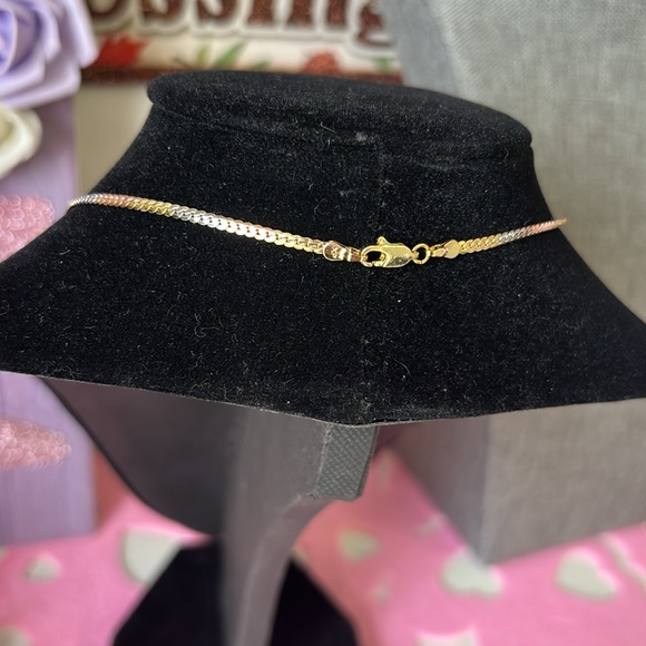 Cadena 18 k gold plated de cruz - Picture 2 of 4